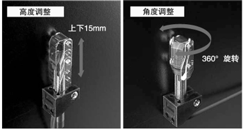 備有通用傳感器安裝件